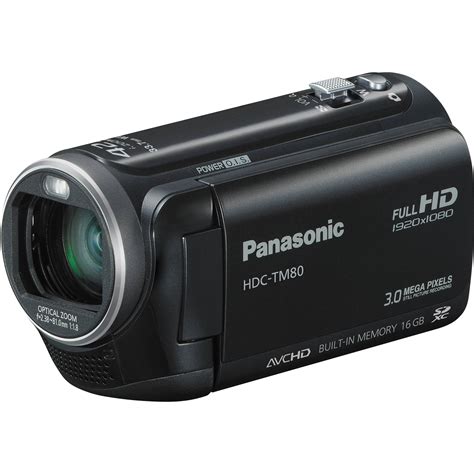 Panasonic HDC-TM80 High Definition Camcorder (Black) HDC-TM80K