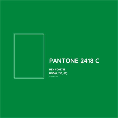 About PANTONE 2418 C Color - Color codes, similar colors and paints - colorxs.com