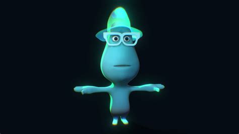 Soul Pixar movie character - Download Free 3D model by Tropica Cyborg ...