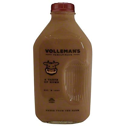 Volleman’s Family Farm Whole Chocolate Milk, 1/2 gal – Central Market