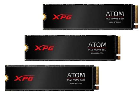 XPG Unveils Latest ATOM PCIe 3 & 4 M.2 SSDs - eTeknix