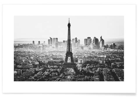 Paris Skyline Poster | JUNIQE