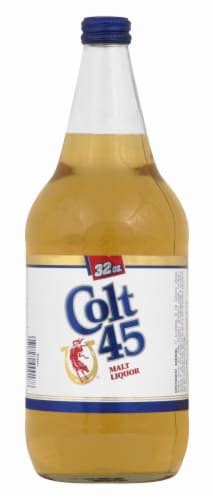 Colt 45 Malt Liquor Single Bottle, 32 fl oz - King Soopers