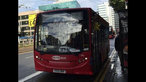 *RARE* Journey on route 455 - Metrobus Enviro 200 190 (YY13VKP) - YouTube