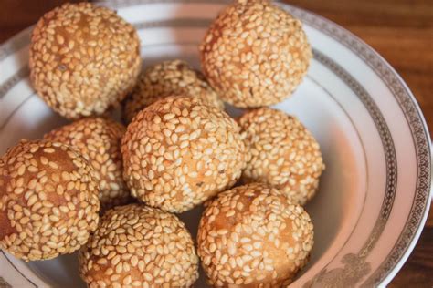 Chinese sesame balls: Enjoy this yummy sweet preparation very simple to prepare!