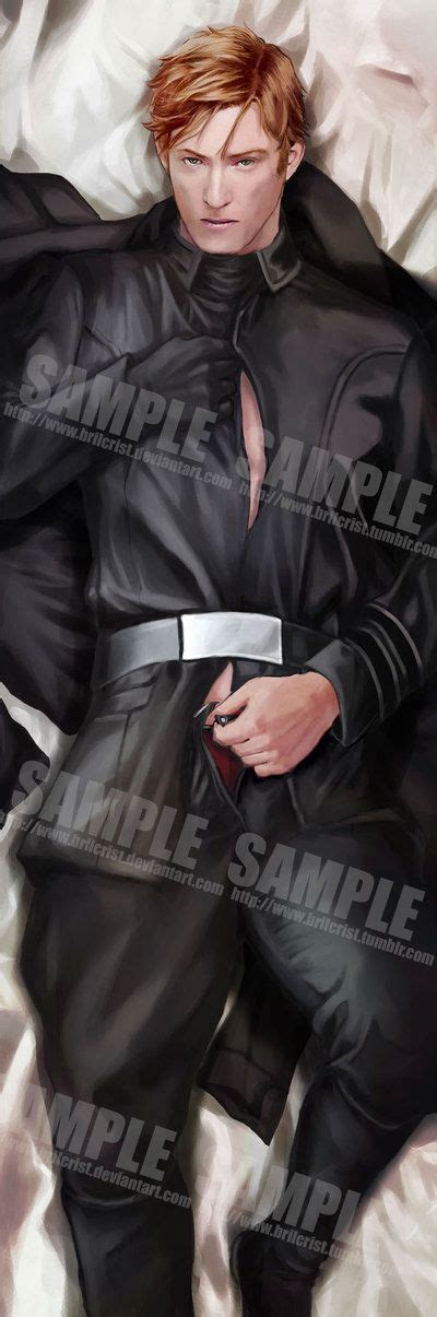 General Hux body pillow art | Dark side star wars, General hux, Star ...