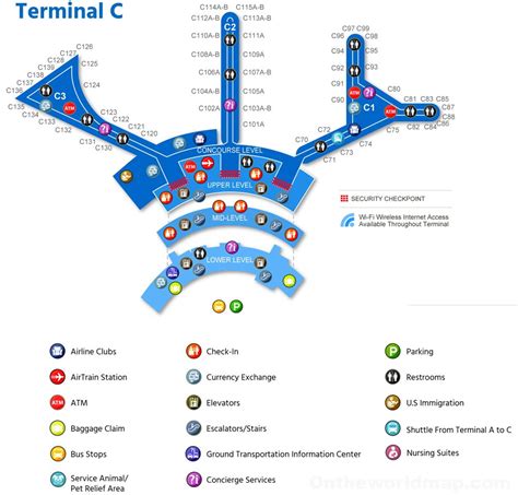 Adam Schneider Trending: Newark Airport Terminal C Departures Level