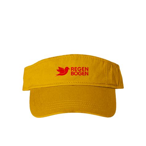 Gold Classic Visor – Regenbogen