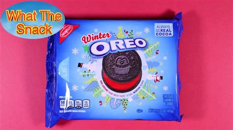 Winter Oreo - Perfect cookies for the holidays! - YouTube