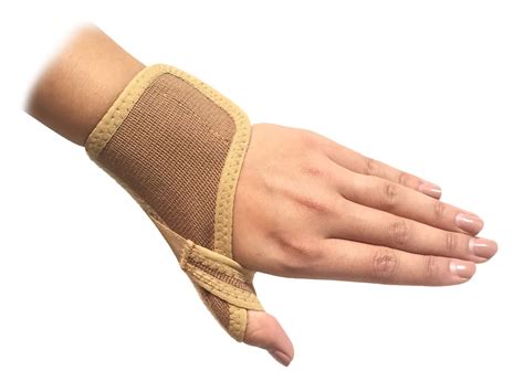 Solace Bracing Elastic Thumb Splint CMC Spica Left Right Arthritis ...