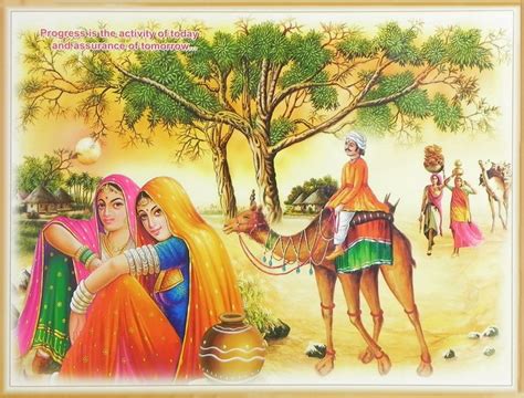 People of Rajasthan - Poster - 19.5 x 15.5 inches - Unframed ...