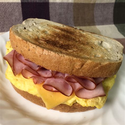 Ham Egg and Cheese Sandwich - Lehmans Deli