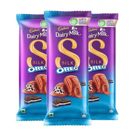 Brown Cadbury Dairy Milk Silk Oreo Chocolate Bar, 130 G at Rs 154/piece in Mumbai