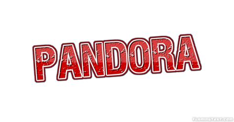 Pandora Logo | Free Name Design Tool from Flaming Text