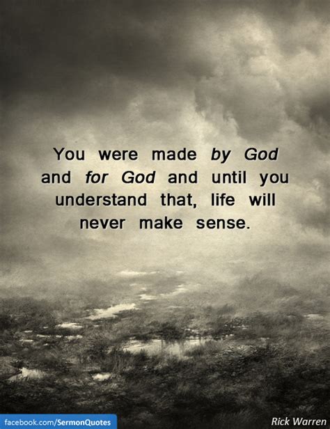 You were made by God - SermonQuotes