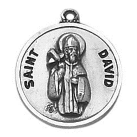 Creed® Sterling Patron Saint David Medal, Devotional Items: Autom