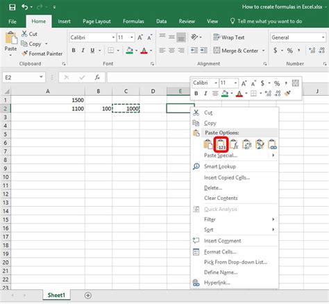 How to Create Formula in Excel ? How to calculate in Excel