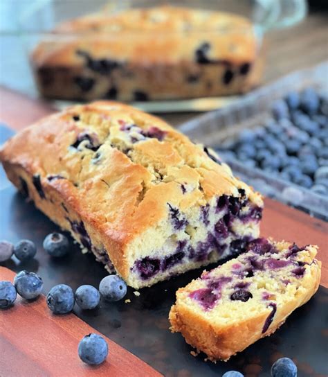 BLUEBERRY CREAM CHEESE BREAD