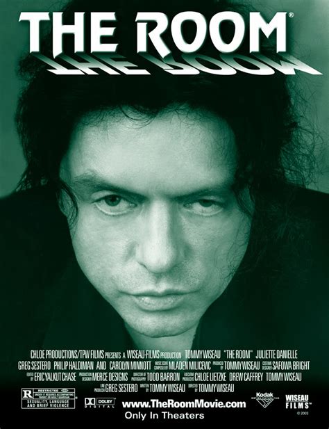 The Room movie poster and billboard - Fonts In Use