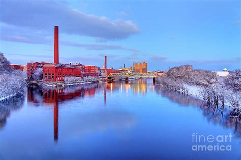 Winter in Lowell, Massachusetts Photograph by Denis Tangney Jr