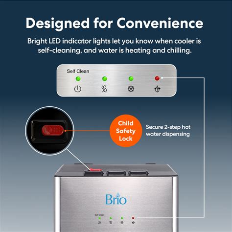 500 Series 4-Stage Bottleless Water Cooler | Brio – Brio Water