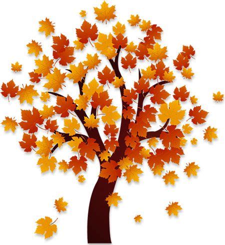 Free Fall Clipart - Animations - Autumn Clip Art in 2023 | Autumn trees, Fish background ...