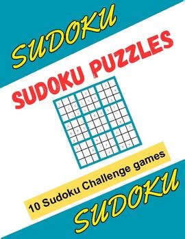 10 Sudoku Challenge Game Puzzles - Test Your Brain with Our Addictive ...