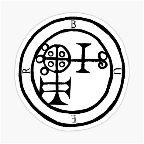 "Buer Sigil" Sticker by Sochijelly | Redbubble