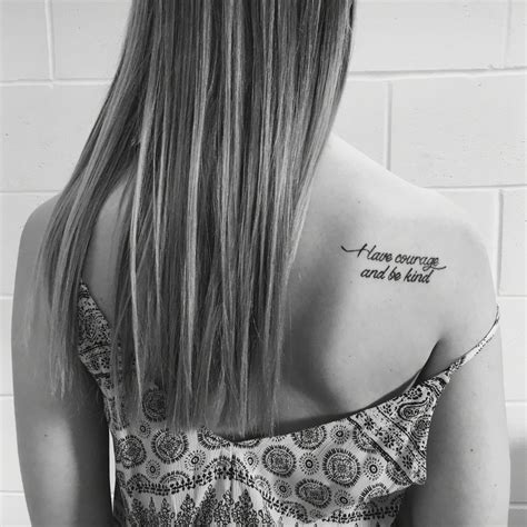 "Have courage and be kind" tattoo Arrow Tattoos, Dog Tattoos, Couple Tattoos, Tattoos And ...