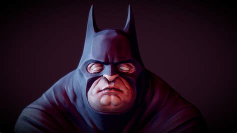 Fat Batman (WIP) - Download Free 3D model by moxstudios [65f5e6a] - Sketchfab