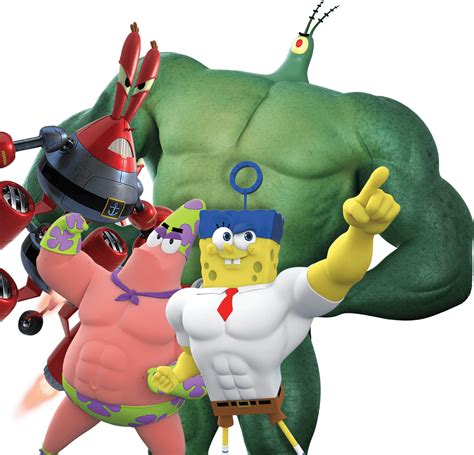 Image - Spongebob patrick plankton krabs cgi heroes.png | Idea Wiki | FANDOM powered by Wikia