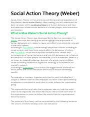 Social Action Theory Weber .pdf - Social Action Theory Weber Social ...