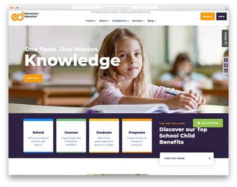 23 Smart Academic Websites Templates Designed For Modern Educational Systems