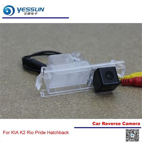 Car Reverse Camera For KIA K2 Rio Pride Hatchback- Rear View Back Up ...