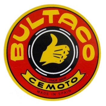 Bultaco Motorcycle Logos