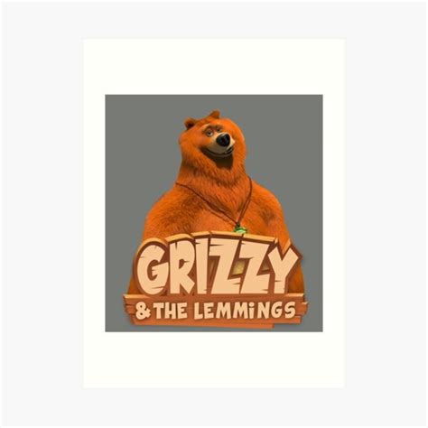 "grizzy and the lemmings toys plush" Art Print for Sale by nimxl ...