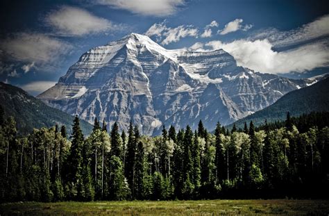 Landscape with mountains with trees in British Columbia, Canada image - Free stock photo ...