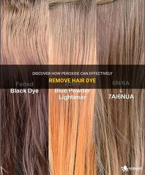 Discover How Peroxide Can Effectively Remove Hair Dye | ShunHair