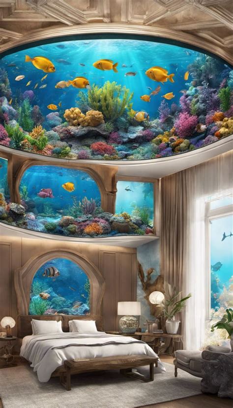 Luxury Underwater Bedroom Design