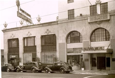 Hollywood Roosevelt Hotel on Hollywood Boulevard, late 1920s