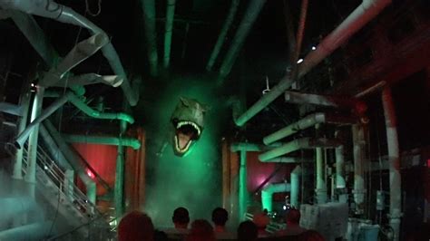 Jurassic Park River Adventure ride at Universal Studios....hasn't changed since it opened in the ...