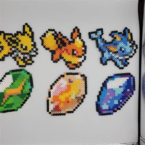 Eeveelution Perler Keychains - Etsy