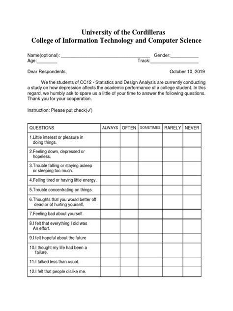 University of The Cordilleras | PDF