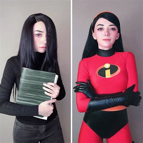 olkaalklo on Instagram: “Shy Violet become stronger 💜 Which do you like? . . . . ️Incredibles ...