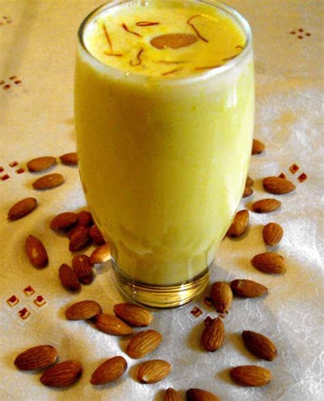 Badam Milk Shake Recipe | How To Make Almond Milk Shake