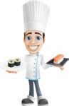 Chef with Uniform Cartoon Vector Character - 109 Illustrations | GraphicMama
