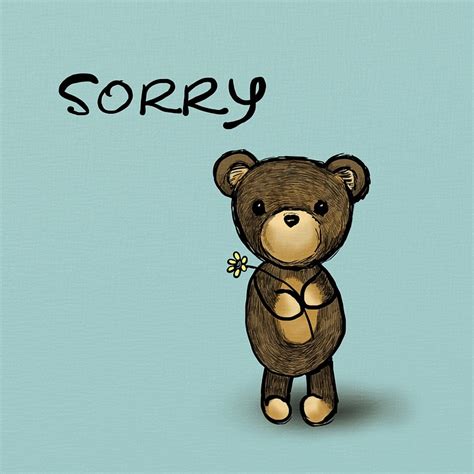 Sorry Bear Teddy · Free image on Pixabay