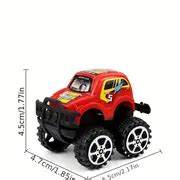 Cartoon Off road Toy Car Pull Back Plastic Car Small Car Toy - Temu