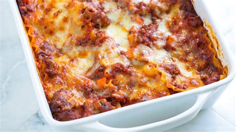 Easy Lasagna Recipe No Ricotta Cheese - Best Lasagna Recipe