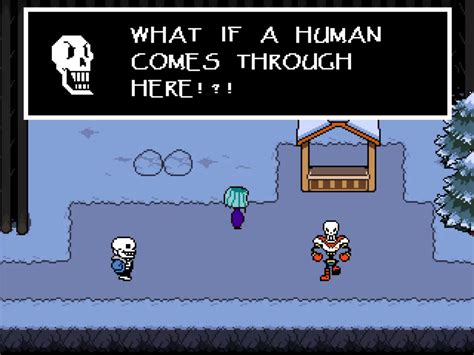 Undertale - Snowdin explored: Mysterious door, puzzle solutions, and ...